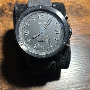 New Fossil Hybrid Dark Gray Watch
